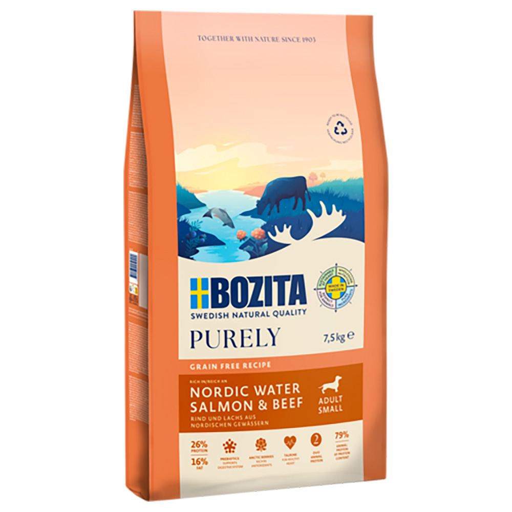 Bozita Grain Free Salmon & Beef Small - 7