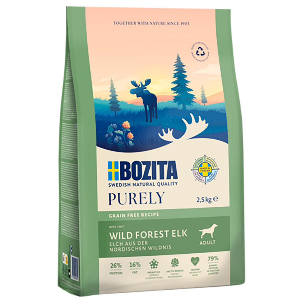 Bozita Grain Free Moose - výhodné balení: 2 x 2