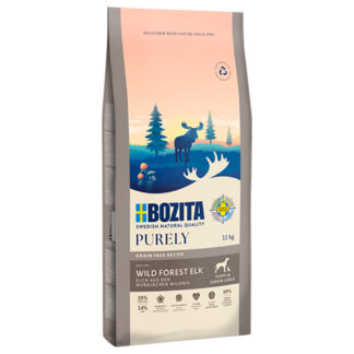 Bozita Dog Purely Grain Free Elk Puppy & Junior Large - výhdoné balení: 2 x 11 kg