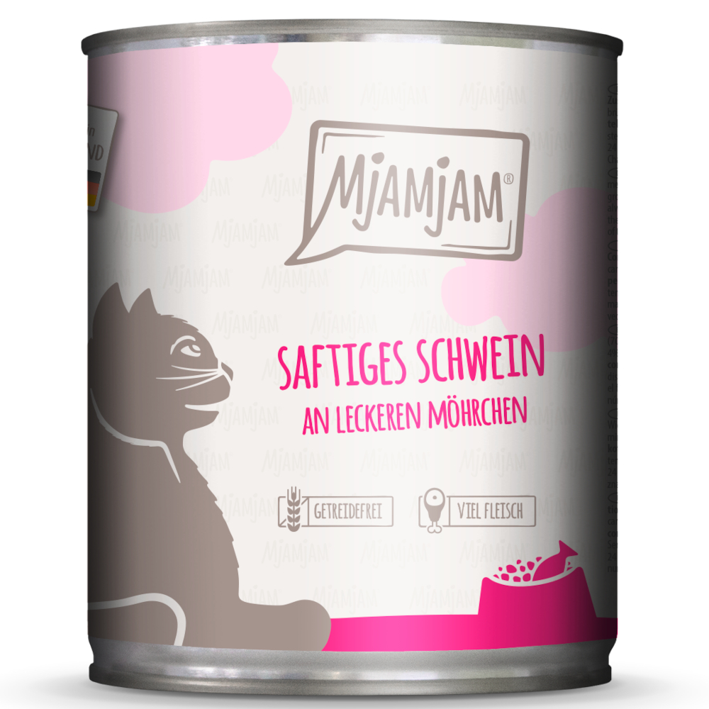 MjAMjAM 24 x 800 g - výhodné balení - vepřové s mrkví