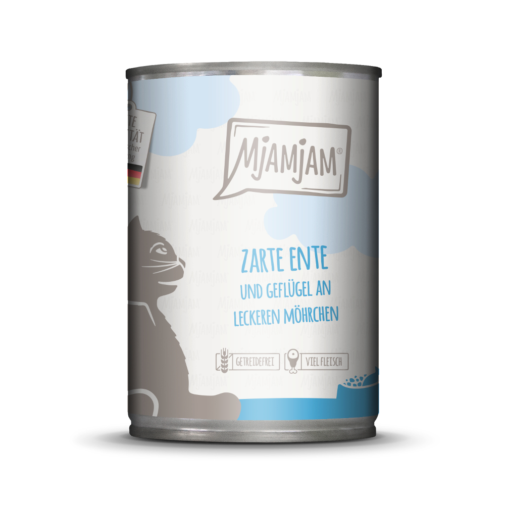 MjAMjAM 24 x 400 g - výhodné balení - kachna a drůbeží