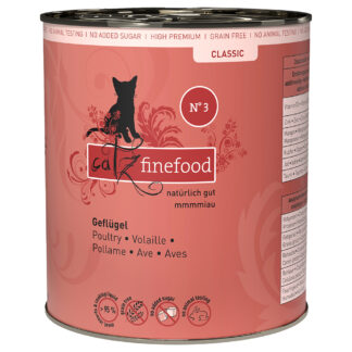 catz finefood 6 x 800 g - drůbež