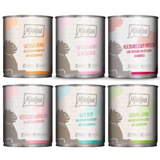 Smíšené balení MjAMjAM 6 x 800 g - mix (6 druhů)