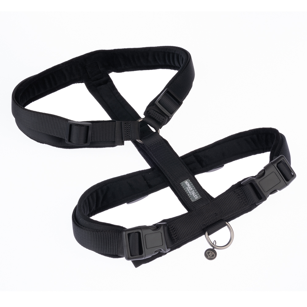 Nomad Tales Blush postroj ebony - velikost XL: obvod hrudníku 69 - 105 cm