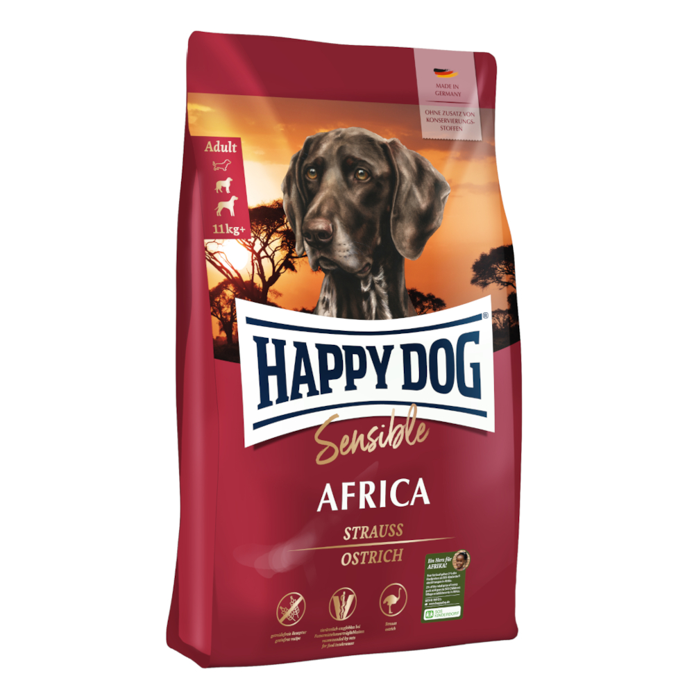 Happy Dog Supreme Sensible Africa - Výhodné balení 2 x 12