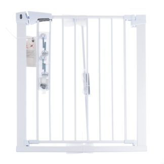 TIAKI bílá mřížka pro psy s prodloužením o 7 cm - výška 76 cm