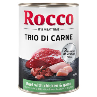 Rocco Classic Trio di Carne - 24 x 400 g - hovězí
