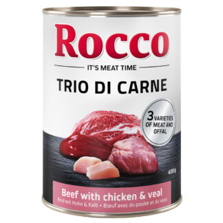 Rocco Classic Trio di Carne - 24 x 400 g - hovězí