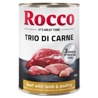 Rocco Classic Trio di Carne - 24 x 400 g - hovězí