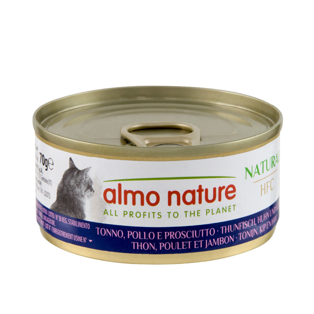 Almo Nature HFC Natural 24 x 70 g výhodné balení - tuňák