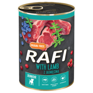 Rafi Junior paštika 24 x 400 g - jehněčí