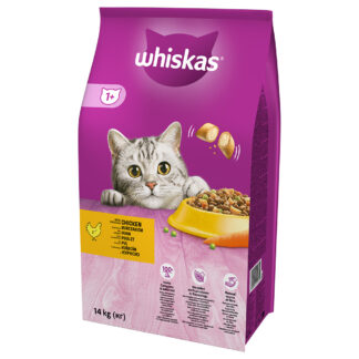 Whiskas 2 x 14 kg - 1+ kuřecí