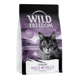 Wild Freedom Adult "Wild Hills" Sterilised kachní - bez obilovin - 2 x 6
