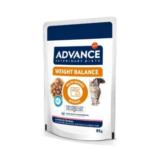Advance Veterinary Diets Feline Weight Balance - Výhodné balení: 48 x 85 g