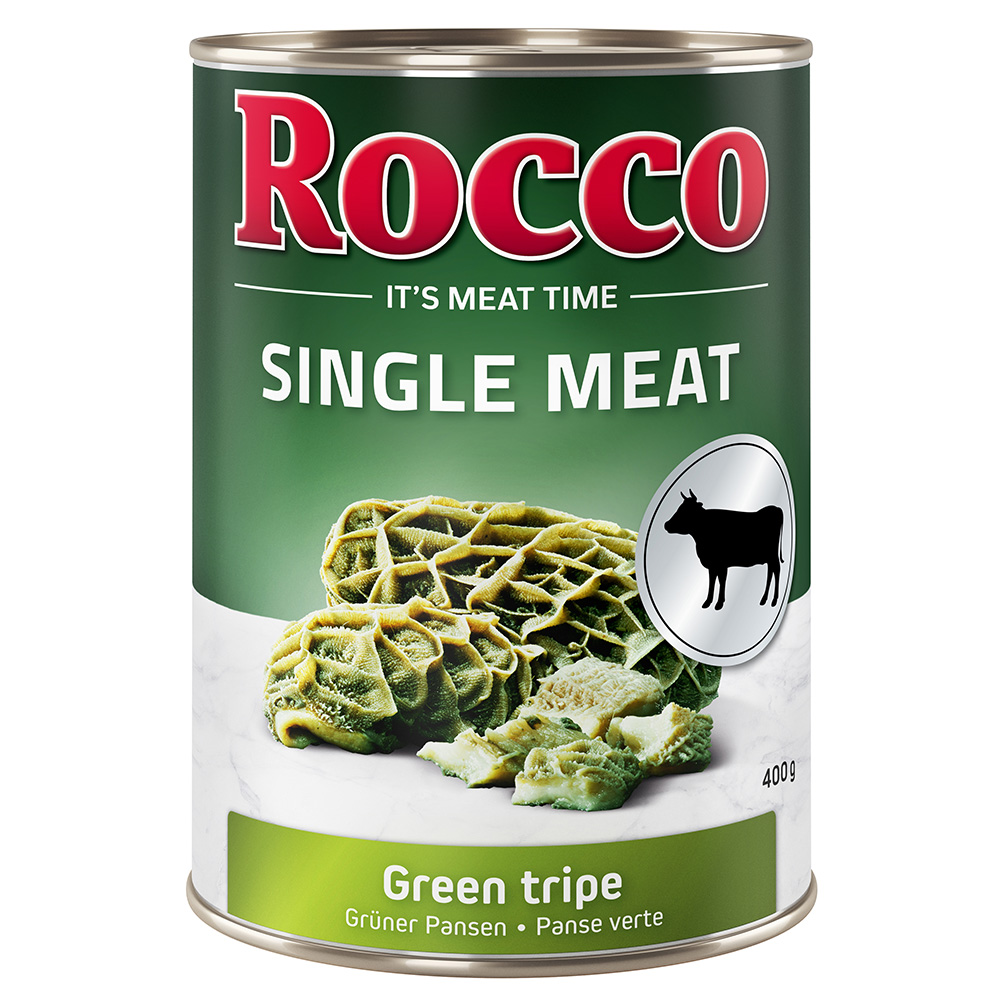 Výhodné balení Rocco Single Meat 24 x 400 g - bachor