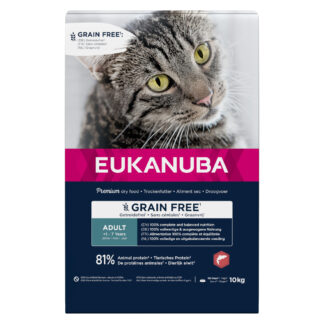 Eukanuba Adult Grain Free bohaté na lososa - 10 kg