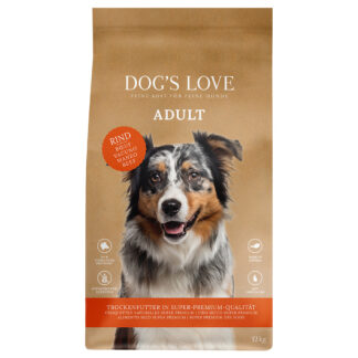 Dog´s Love Adult s hovězím - 12 kg