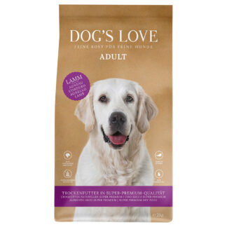 Dog´s Love Adult s jehněčím - výhodné balení: 2 x 2 kg