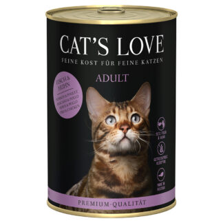 Cat's Love 24 x 400 g – výhodné balení - ryba s kuřecím