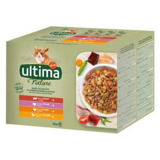 Ultima Nature  - 96 x 85 g variace masa (hovězí
