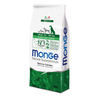 Monge Natural Superpremium Puppy Junior Maxi - 2 x 12 kg