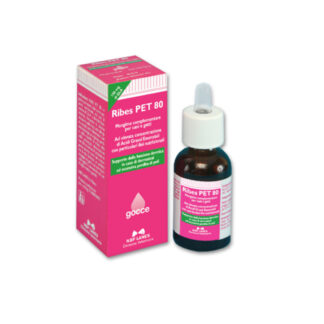 Ribes Pet 80 kapek na kůži a srst - 2 x 25 ml