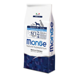 Monge Natural Superpremium Puppy Junior Medium - 2 x 12 kg