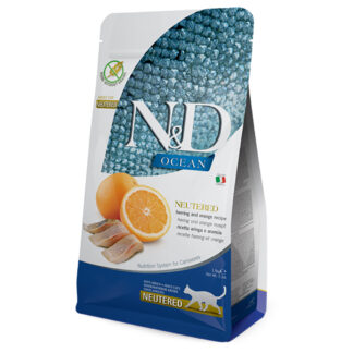 Farmina N&D Ocean Adult Neutered Herring & Orange - 1