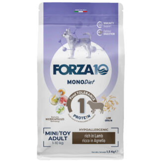 Forza10 Mini & Toy Diet jehněčí s rýží - 2 x 1