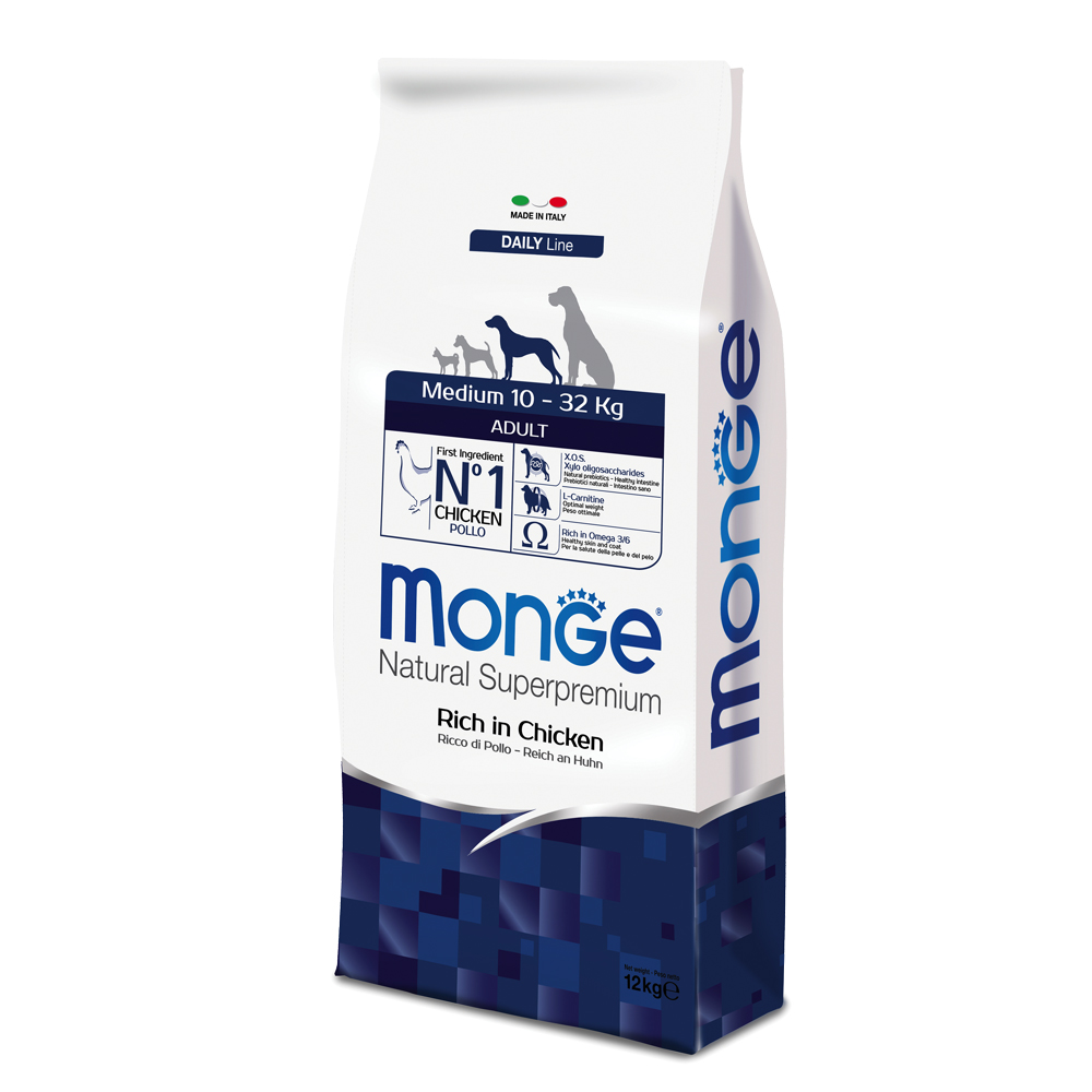 Monge Natural Superpremium Adult Medium - 2 x 12 kg
