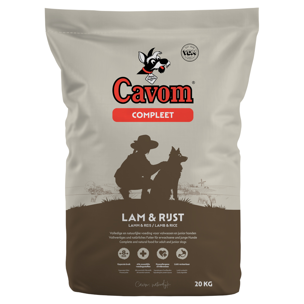Cavom Complete Lamb & Rice - 20 kg