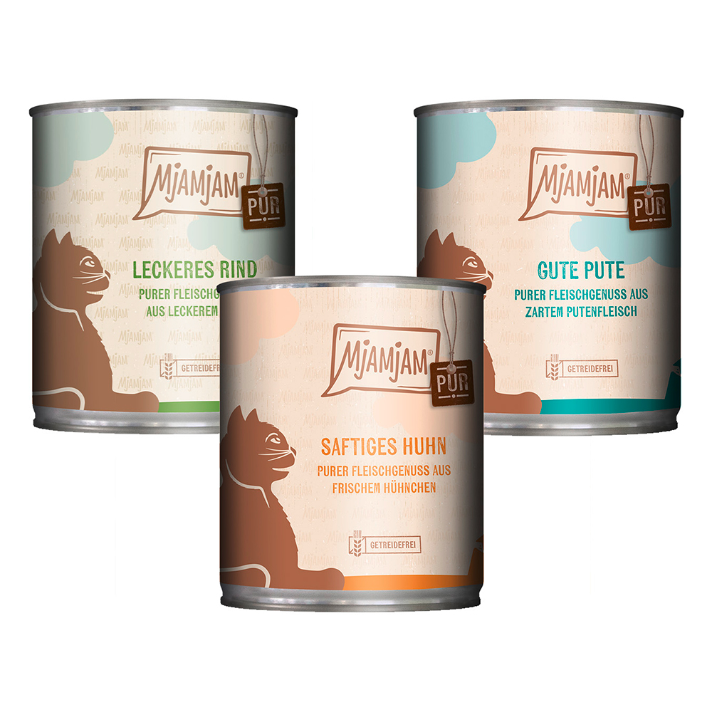 MjAMjAM čistý masový požitek 6 x 800 g - míchané balení - míchané balení (3 druhy)