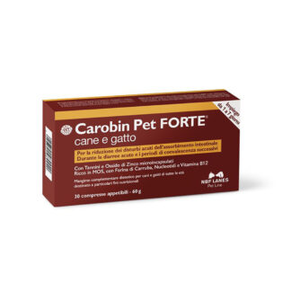 Carobin Pet Forte Doplňkové krmivo pro psy a kočky - 2 x 60 g