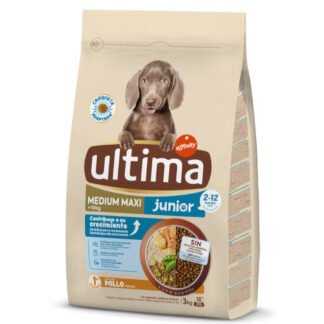 Ultima Medium / Maxi Junior s kuřecím - 2 x 3 kg