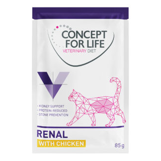 Concept for Life Veterinary Diet Renal s kuřecím - 48 x 85 g