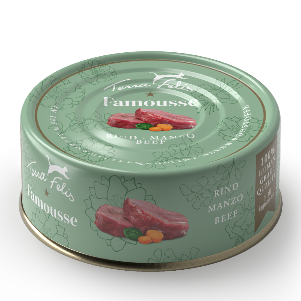 Terra Felis Complete 24 × 80 g - výhodné balení - hovězí