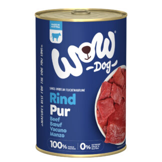 WOW Pur 24 x 400 g – výhodné balení - hovězí