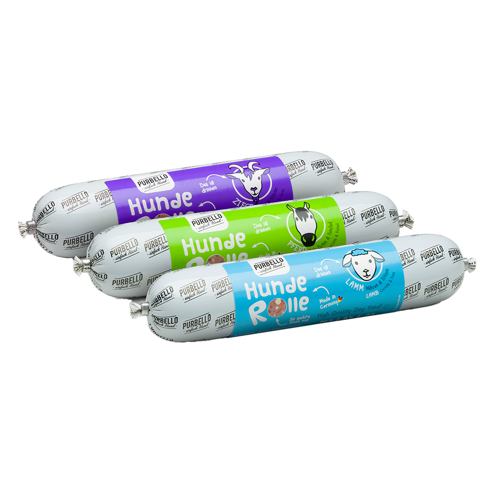 PURBELLO HundeRolle Mix I - výhodné balení: 24 x 400 g
