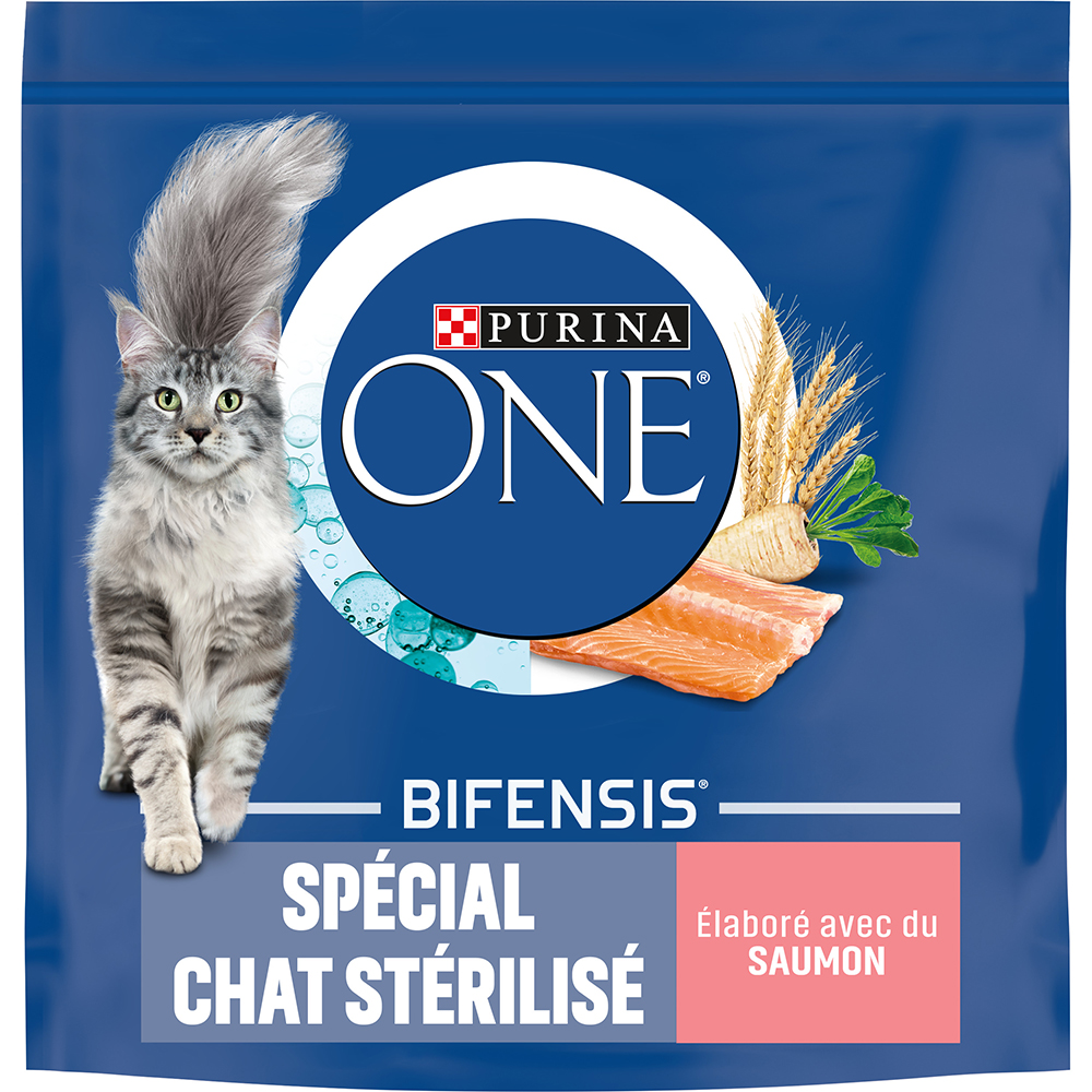 PURINA ONE Sterilized s lososem - 4 x 1