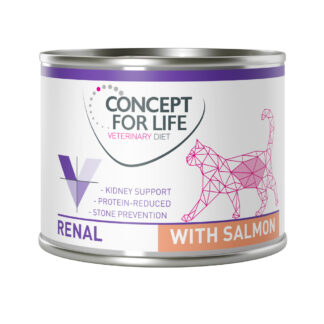 Concept for Life Veterinary Diet Renal s lososem - 12 x 200 g