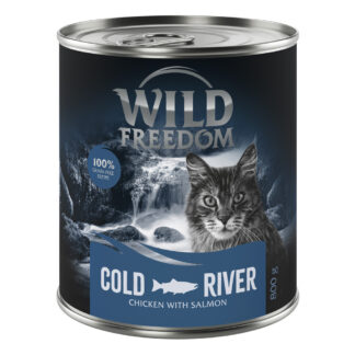 Wild Freedom Adult 6 x 800 g – bez obilovin - Cold River - treska a kuře