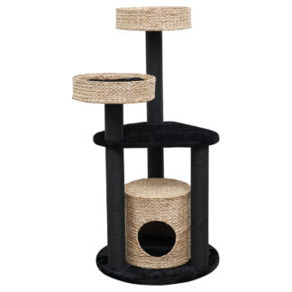 Karlie škrabadlo Scuro I - černá/přírodní