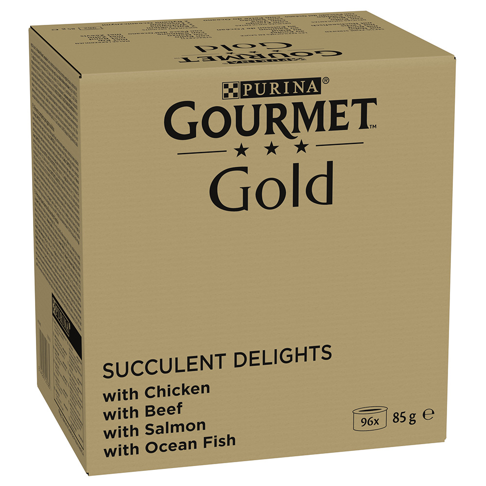 Gourmet Gold Jumbo Pack Juicy Fine Strips 96 x 85 g - kuřecí