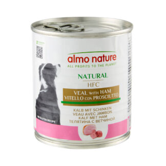 Almo Nature HFC 24 x 280 g / 290 g - Telecí se šunkou (290 g)