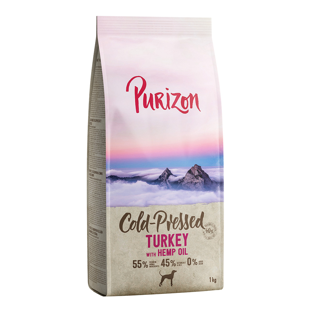 Purizon krůtí s konopným olejem lisované za studena - Výhodné balení: 3 x 1 kg