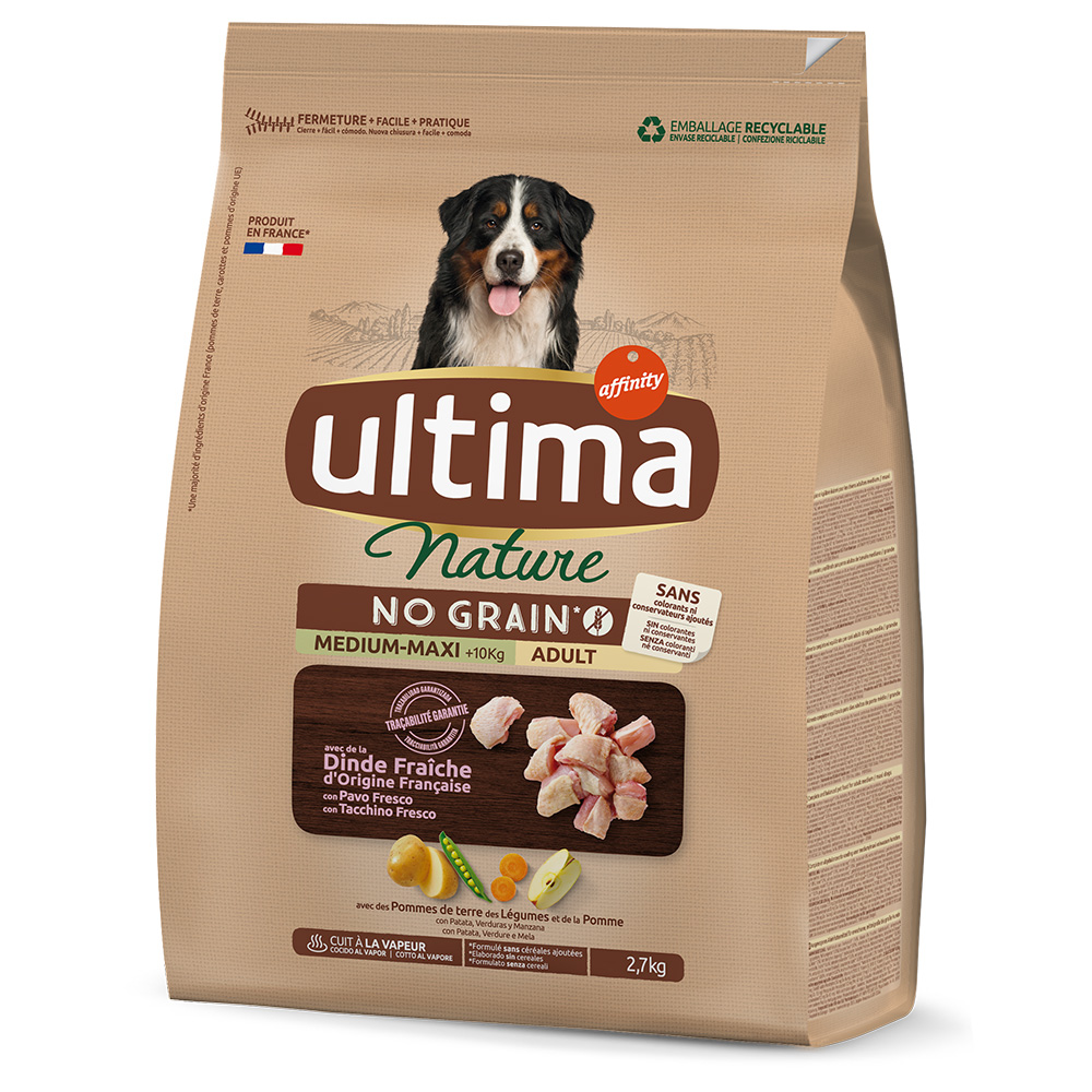 Ultima Nature No Grain Medium/Maxi s krůtím - 8