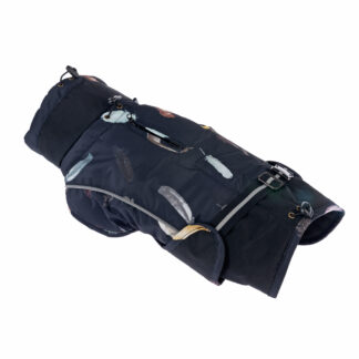 Nomad Tales Bloom psí kabát Midnight - délka zad cca 50 cm