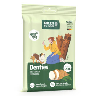 Green Petfood VeggieDog Denties - výhodné balení: 13 x 180 g