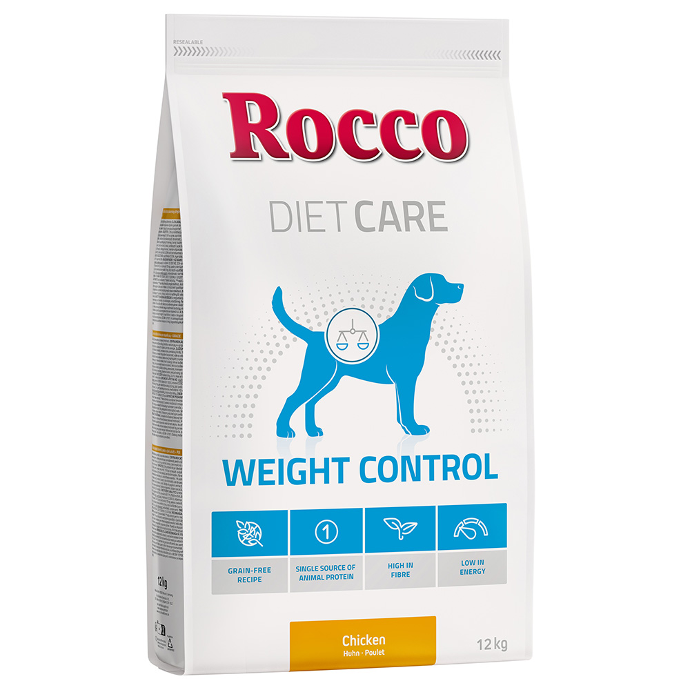 Rocco Diet Care Weight Control s kuřecím - výhodné balení: 2 x 12 kg