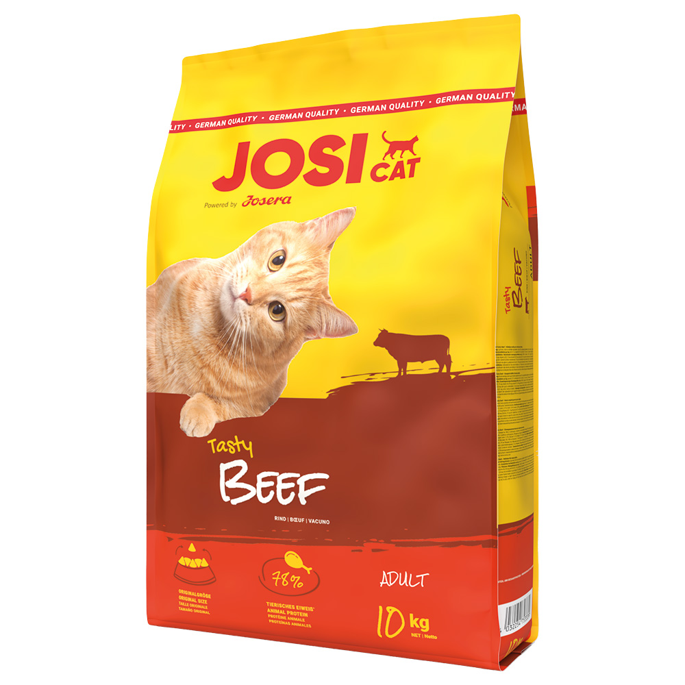 JosiCat s lahodným hovězím - výhodné balení: 2 x 10 kg